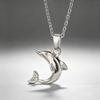 Dolphin Necklace Stainless Steel Vacation Style