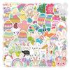 Easter Bunny Sticker Set: 50 Waterproof Decals for Phone, Water Bottle, Car - Creative Decor for Students