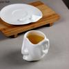 Bone Porcelain Kissing Mug and Dish Set Afternoon Tea Coffee Cup Creative Latte Cup Milk Cup Beverage Mug Home Water Cups Teacup