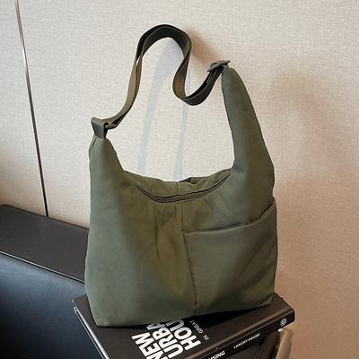 New Tote Bag Large Capacity Shoulder Bag Fashion Messenger Bag Versatile Large Capacity Nylon Bag