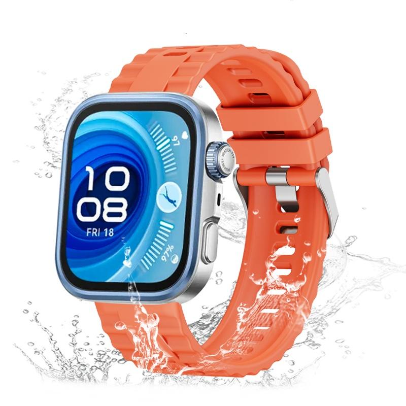 Silicone Strap for Huawei Watch Fit 4 Pro fit4 Wristband Soft Watchband Replacement Bracelet Blet correa Smart Watch Accessories