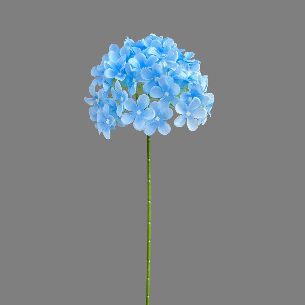 Single Stem Hydrangea, 72 Pieces - Wedding Flower Wall Decoration, Furniture Ornament, Flower Arrangement Material