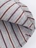 2025 Autumn Women's Slimming Double-breasted Striped Bow Shirt