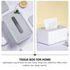 Tissue Paper Dispenser Box Cover Tissue Napkin Box Hand Towel Dispenser Tissue Cover Rectangular for Table Bathroom Bedroom