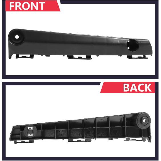 BXZ Front Bumper Cover Bracket Retainer Support Pair For Toyota Camry 2012 2013 2014 5253606120 5253506130