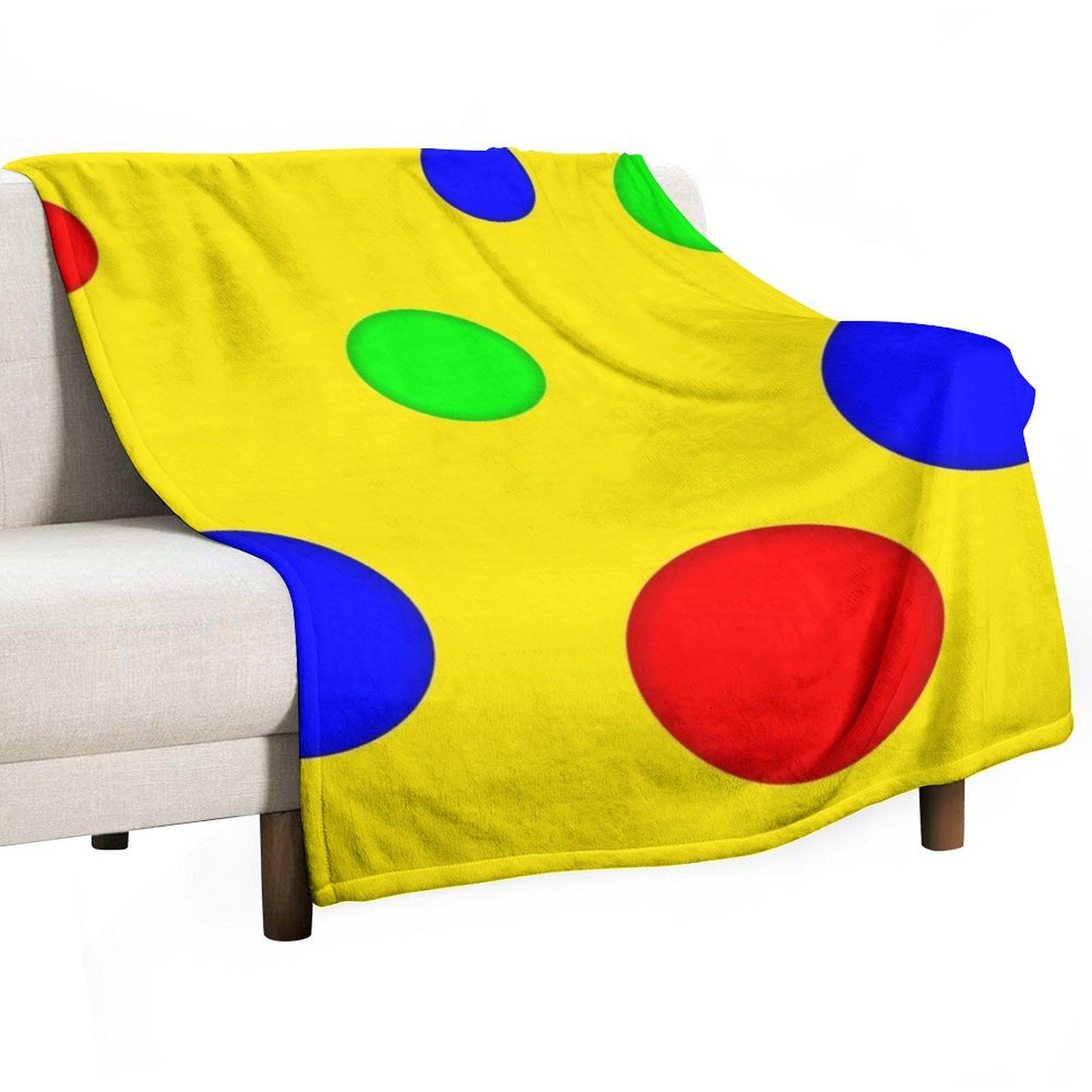 Spotty Pattern | Mr Tumble s Spotty Throw Blanket Thermal christmas gifts Decoratives Sofa Quilt Blankets 30x40in