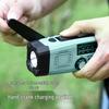 Multi-functional Hand-Crank Emergency Flashlight