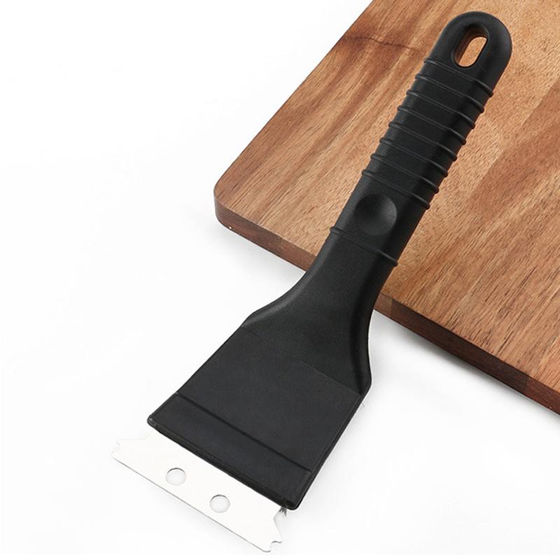 Stainless Steel Barbecue Brush,Grill Cleaning Wire Brush with Scraper,Extra Strong BBQ Cleaner Accessories for Outdoor Camping