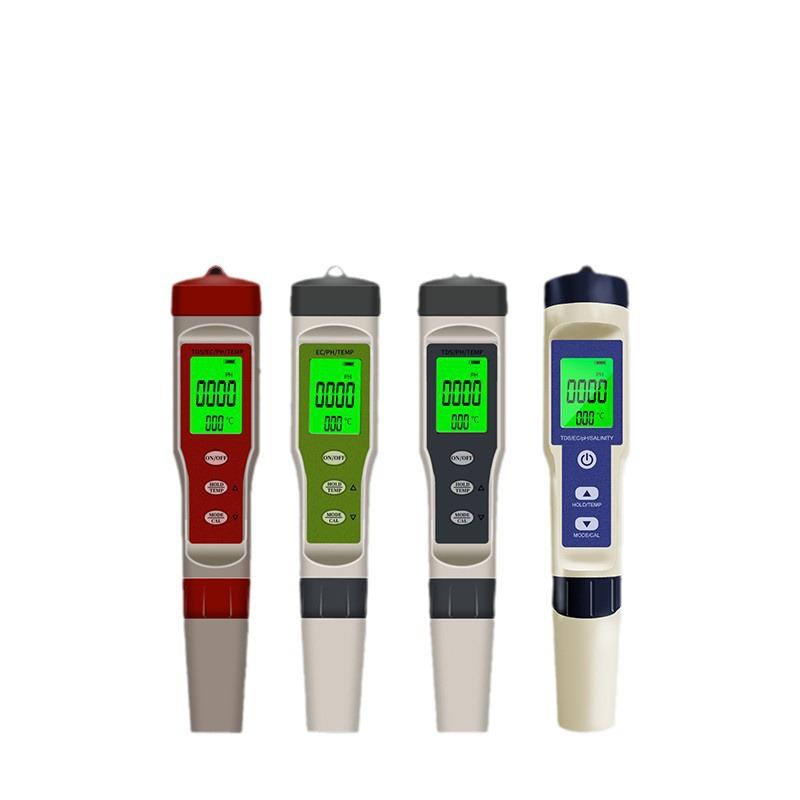 TDS and pH Water Quality Test Pen for Household Use: High Precision EC Conductivity Measurement Instrument