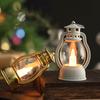 Exquisite Candle Lantern Glare Free Enhance Atmosphere Durable Mini Lantern with Flickering LED Candles Decor