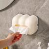 A Cloud Creative Tissue Box Wall Hanging Household Bathroom Paper Box Simple Solid Color Living Room Restaurant Tissue Box