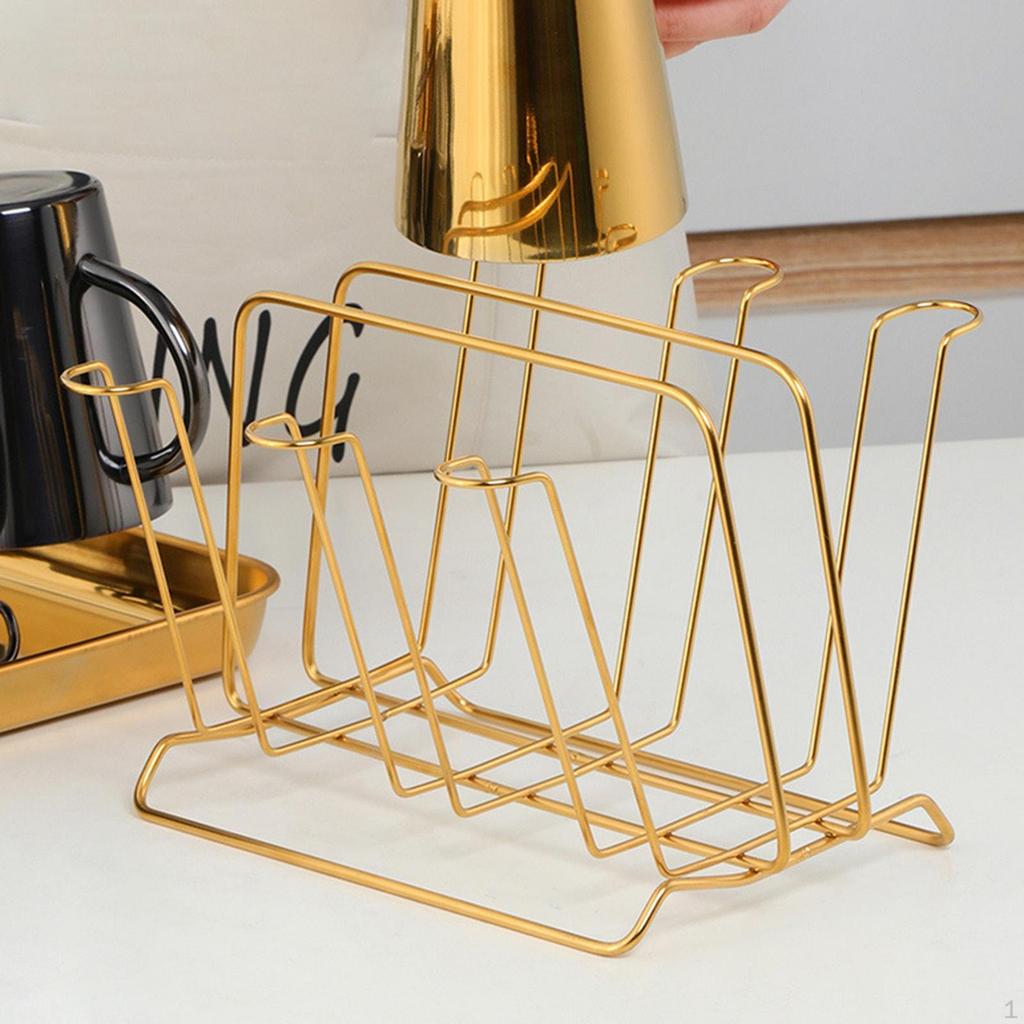 Bottle Drying Rack Coffee Mug Holder Non Slip Sturdy Glass Tumbler Organizer Cup for