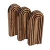 Wood Wall Planter Art Decor, Bathroom Fake Plant Modern, Vase Rustic Hanging