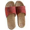VILAU Zimmerwäsche Innen Größen Schuhe, Hausschuhe, Frühjahrs-/Sommer-Sandalen, Leicht, Rot, 37-38
