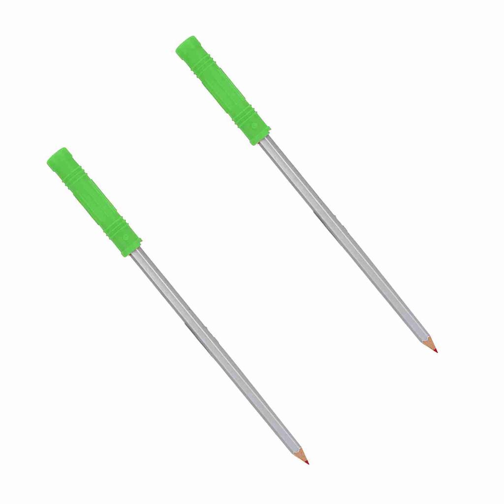 Silicone Chewing Pencil Toppers Safe Baby Teether Pacifier Infant Sensory Chew ToyGreen