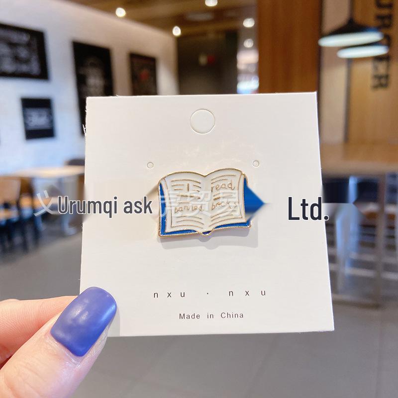 Trendy Japanese Cute Cartoon Brooch Pin - Small Fresh Female Badge Safety Pin Accessory