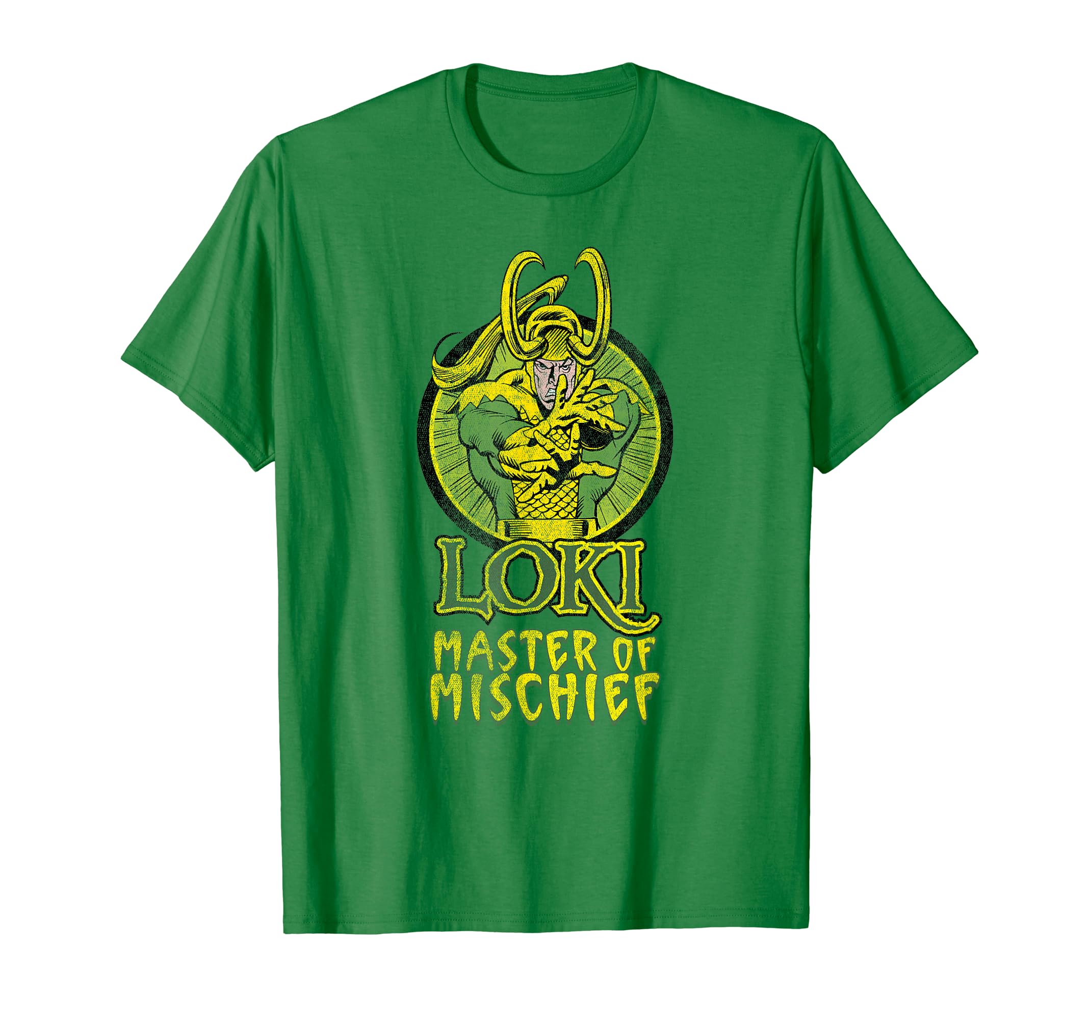 

Marvel Loki Master of Itsley Vintage Comic Villain T-Shirt