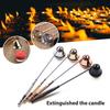 Long Handle Bell Shape Candle Damper Candle Accessories  Candlelight Dinner