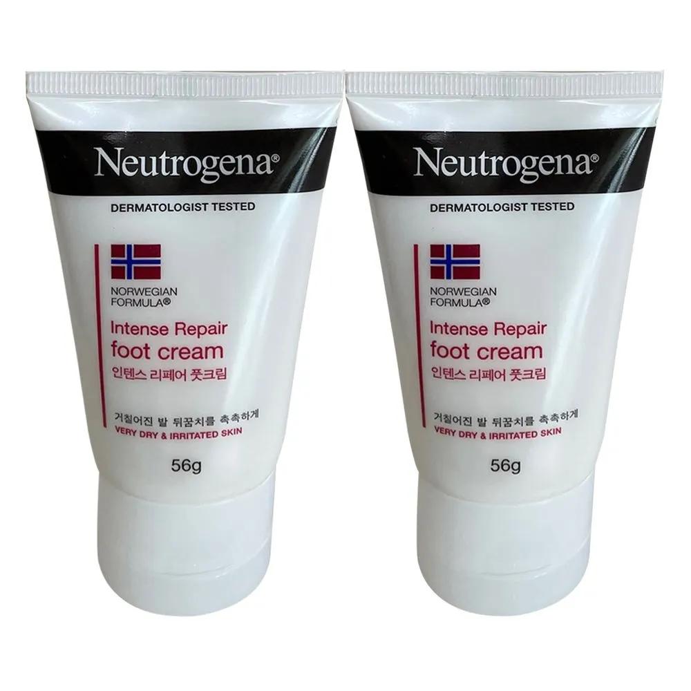 Neutrogena Интенсивно восстанавливающий крем для ног 56 г 2 шт. / Круг