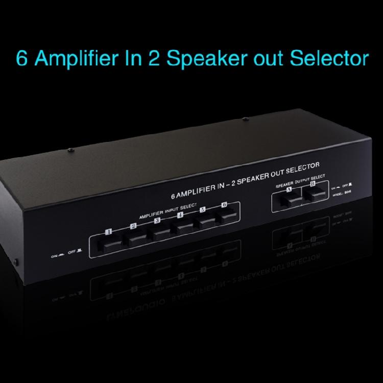 Easy  Signal Switching Converters 4Amplifiers in 2 Speaker Out Selector