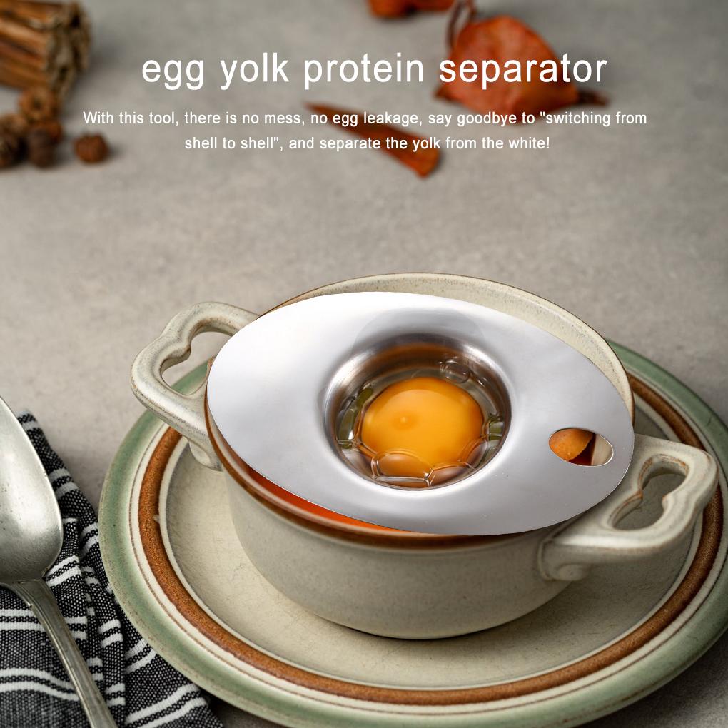 Buy Egg Separator Handheld Divider Cake Cheesecake Cookies Extractor Household Bakery Restaurant