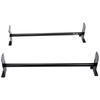 VEVOR Van Roof Ladder Rack, 2 Bars Alloy Steel Roof Racks, 227 KG Capacity Roof Rack, Adjustable Length 910-1330 Mm