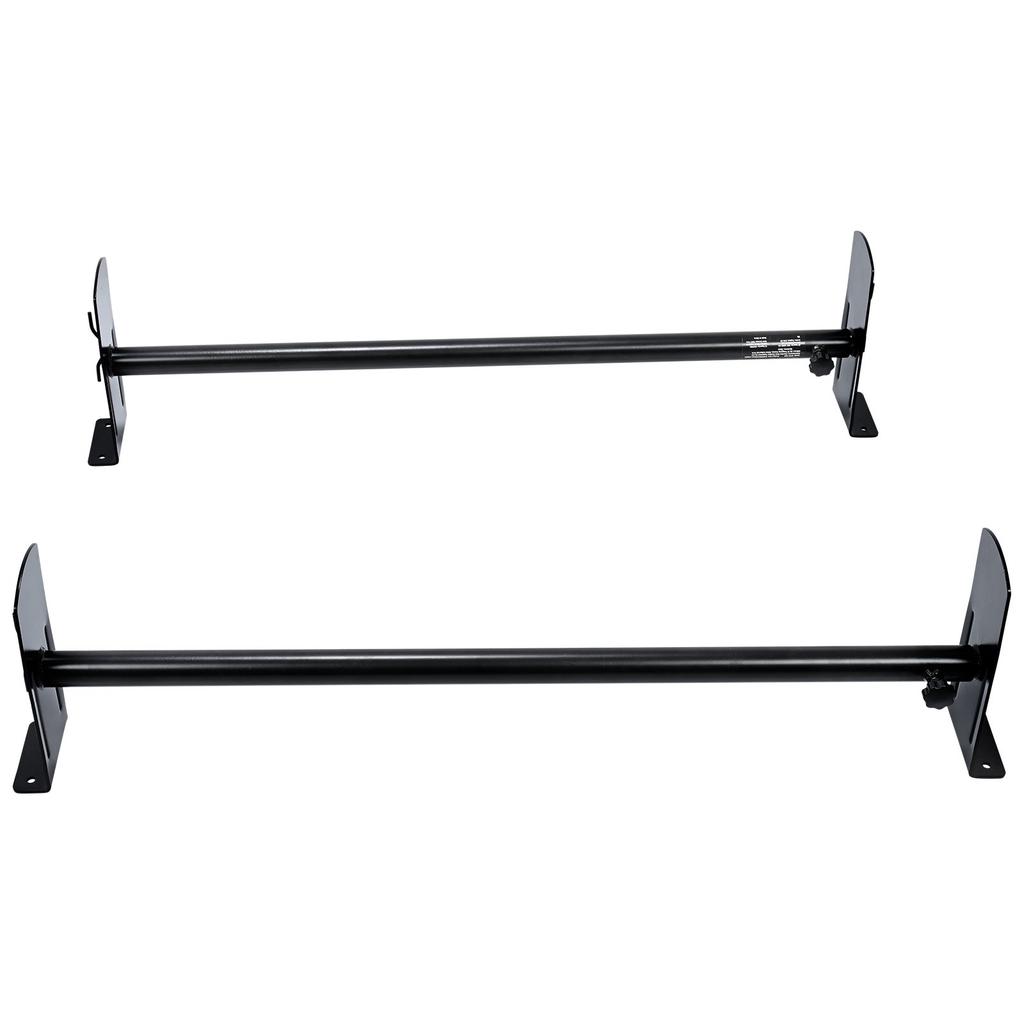 VEVOR Van Roof Ladder Rack, 2 Bars Alloy Steel Roof Racks, 227 KG Capacity Roof Rack, Adjustable Length 910-1330 Mm