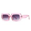 Square narrow sunglasses trendy street shot modern retro INS sunglasses women SMUX