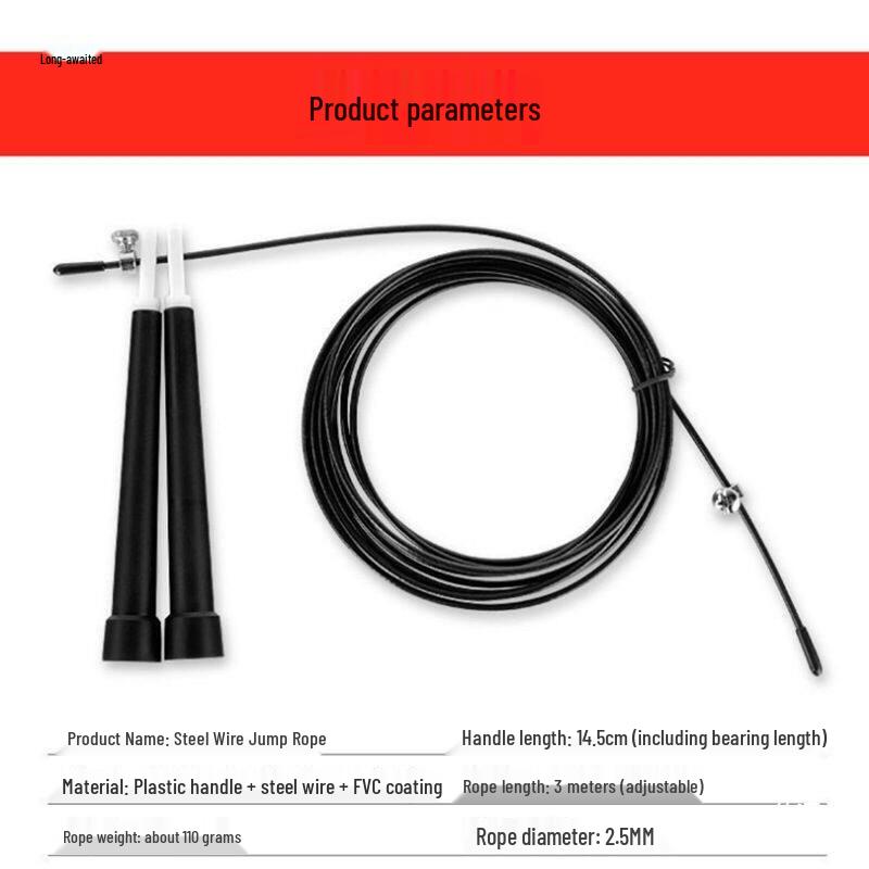 Cordless Jump Rope for Fitness - Ideal for Students, Adults, Children & Middle School Exam Preparation