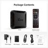 X96Q H313 Android TV Box, 4K HD, Wireless WiFi, No Bluetooth