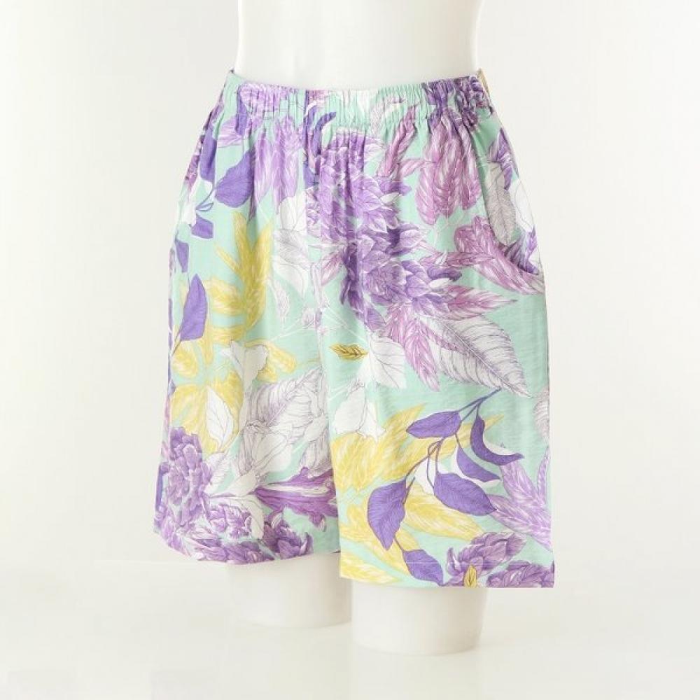 Venus Lightweight Cool N R mateRial Pastel floRal homeweaR 3 4 paNts [veps101w]