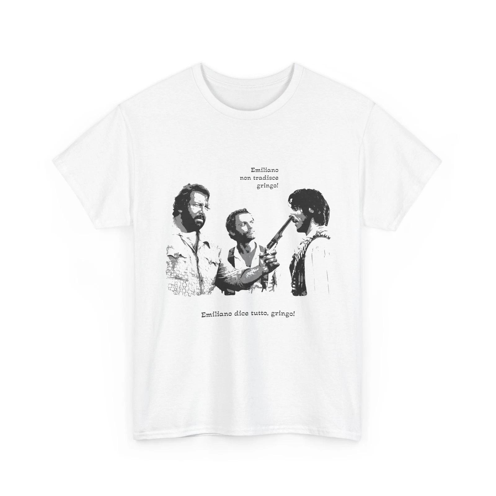 

T-shirt Bud Spencer & Terence Hill, Emiliano non tradisce 100% cotton 2XL