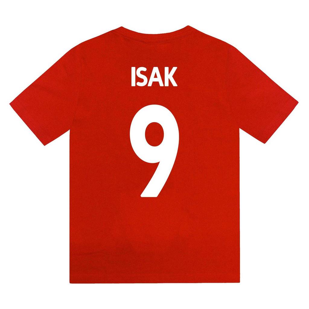 Liverpool FC Boys Isak 9 Sublimation Short Pyjama Set
