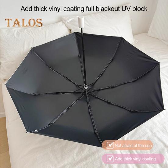 Cartoon Cat Umbrella UPF 50+ Sun Blocking UV Protection Travel Mini Umbrella Portable Lightweight Windproof Waterproof Pocket Folding Sun Rain