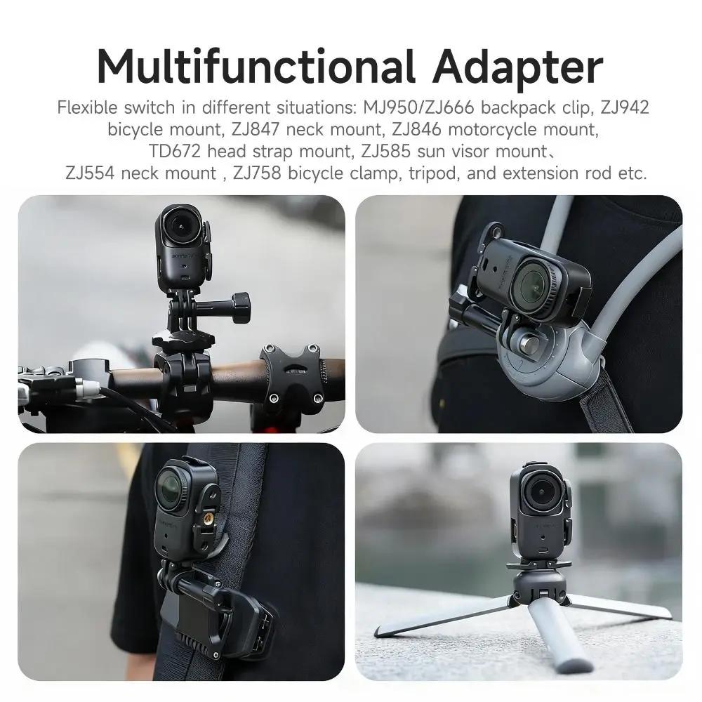 Quick Release Protective Frame Case Lightweight Foldable Expansion Cage Holder Protective Bracket Frame for DJI Osmo Nano