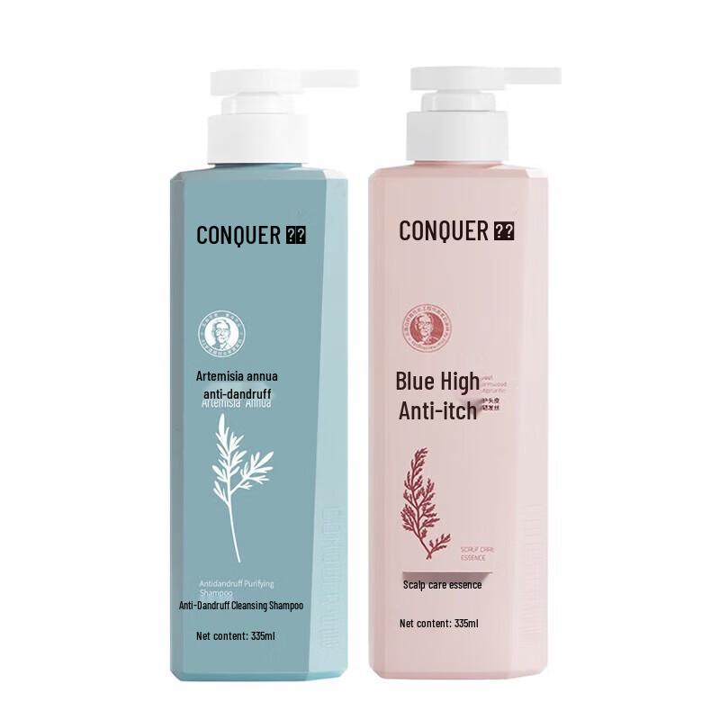 

ConQUER Anti-Dandruff Refreshing Shampoo & Conditioner Set
