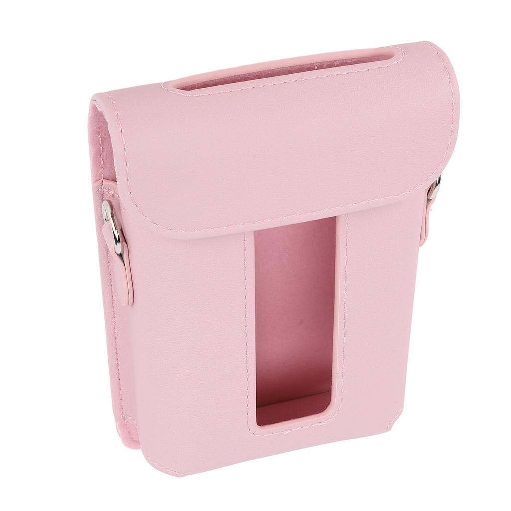 Carrying Case for Link 3 PU Smartphone Printer Protective Case Cover Storage Bag with Shoulder Strap for Travel