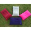 Fashion Inflatable Pillow Outdoor Pvc Travel Camping Thick Rectangle Flocking