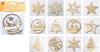 Wood Shapes with String 2 Pcs CDX-3600