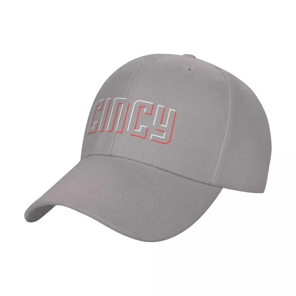 CINCY - Modern Type Design Baseball Cap Luxury Brand Luxury Man Hat Sunhat Mens Hats Women's