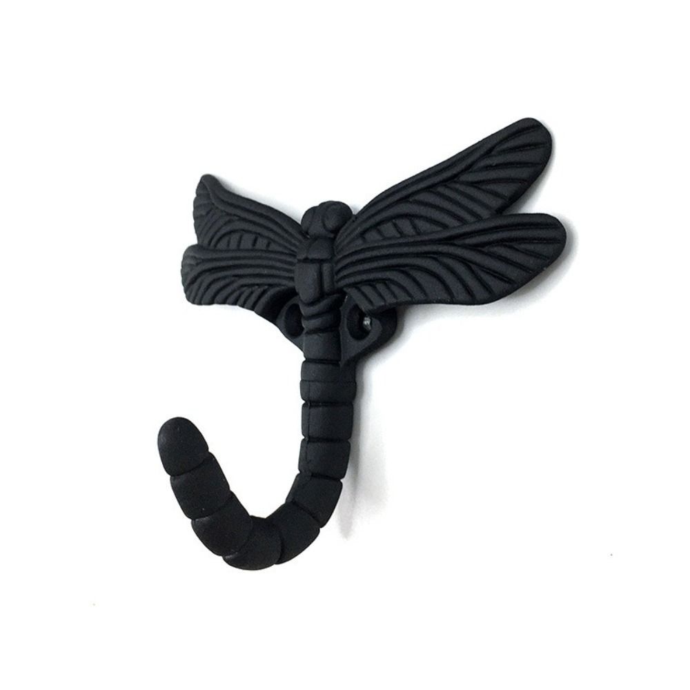 Retro Wall Hooks for Coats Door Decor Dragonfly Key Hanger Dragonfly Clothes Hook  for Hanging Hat