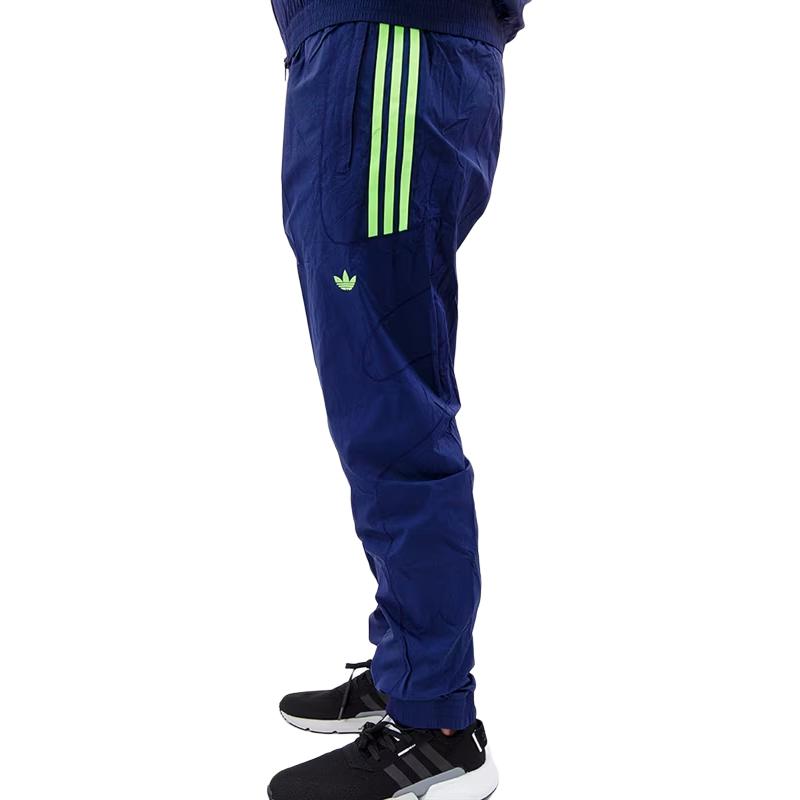 Adidas Originals Flamestrike Woven Track Pants Men Bottoms Blue DU7335