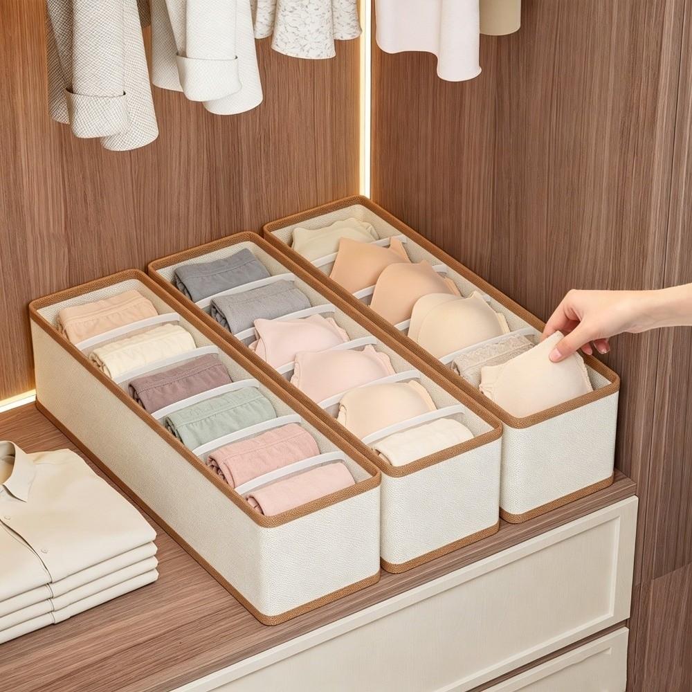 6 Fächer Gürtel Organizer Platzsparend Gürtelhalter Schrank Schublade Organisieren Gürtel Krawatten Schals