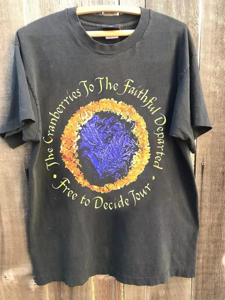 

The Cranberries Band Charcoal Color Unisex Gift Fan Unisex Shirt Reprint S5XL Unisex T-Shirt XXXXL