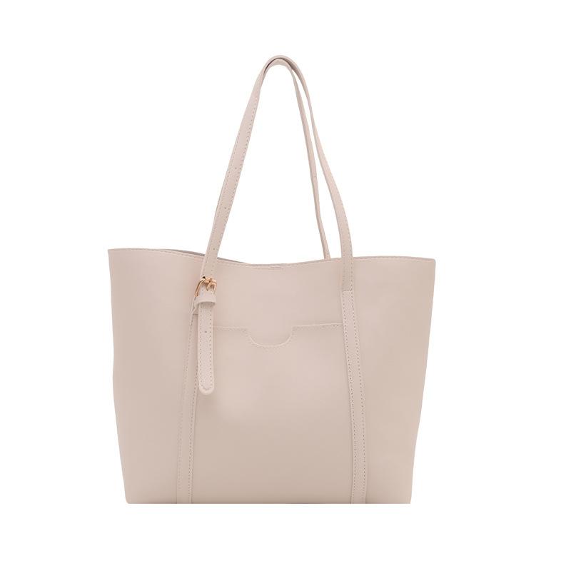 Fashionable, Simple and Trendy Tote Bag, Commuter Single-shoulder Bag, Large-capacity Casual Handbag