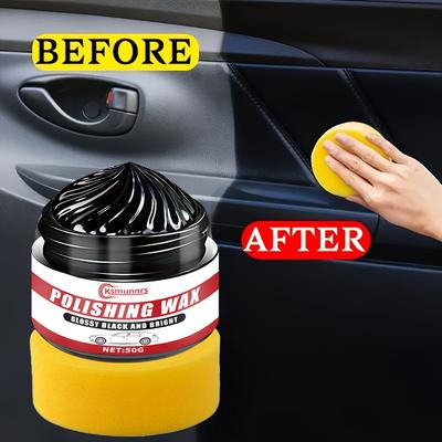 NEW Automotive Plastic Repair Wax for Scratch Repair On Bumpers and Upholstery, Strengthening Plastic and Preventing