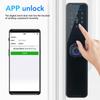 Keyless Entry   Double Lock Cylinder IC Card Fingerprint Password Mechanical Key Mobile APP Unlocking Smart
