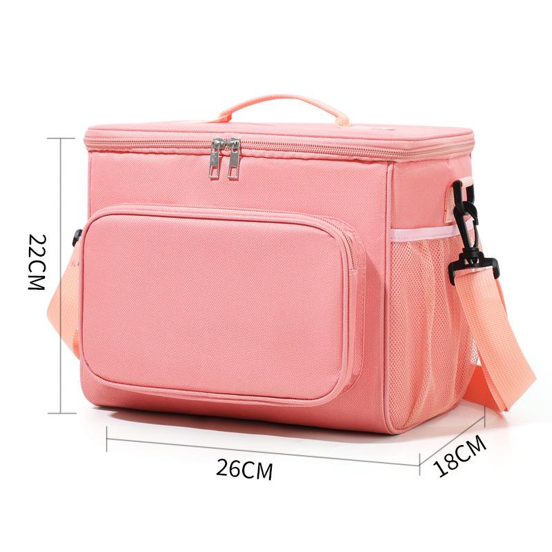 Lunch Bag Outdoor Picnic Camping Handheld Lunch Box Insulated Bag Freshness Preservation Food Container Portable Thermal Carrier
