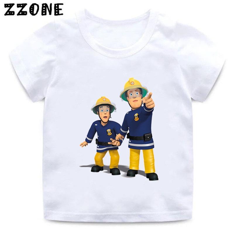 Casual Everyday T-shirt for children,T-shirt with Kawaii Cartoon Print, Summer Urban Fashion Set for Boys and Girls Aged 3 To 14