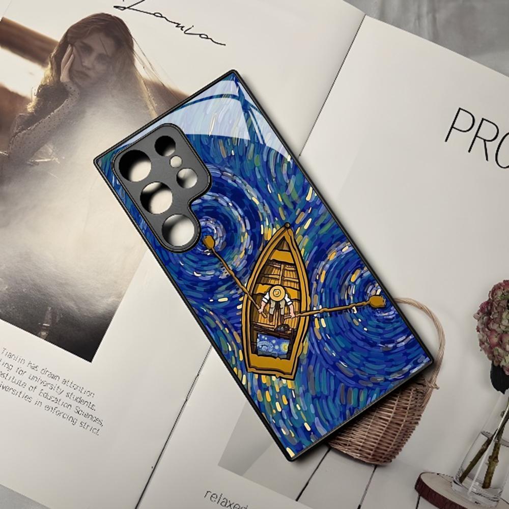 

Van Gogh Oil Painting Phone Case For Samsung Galaxy S26 S25 S24 S23 S22 S20 S21 Edge Ultra Plus Fe Colored Silver Cover Galaxy S23 Ultra